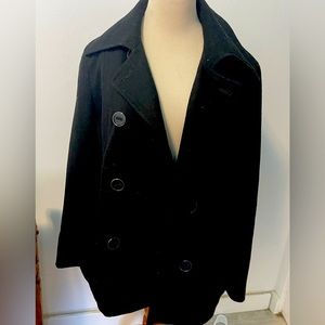 Kenneth Cole black pea coat 🧥